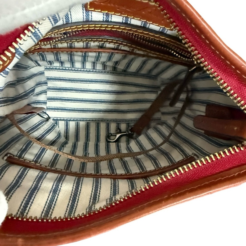 Authentic Dooney & Bourke Navy Blue Nylon Shoulder Bag Handbag! Comes with COA! - Picture 10 of 14